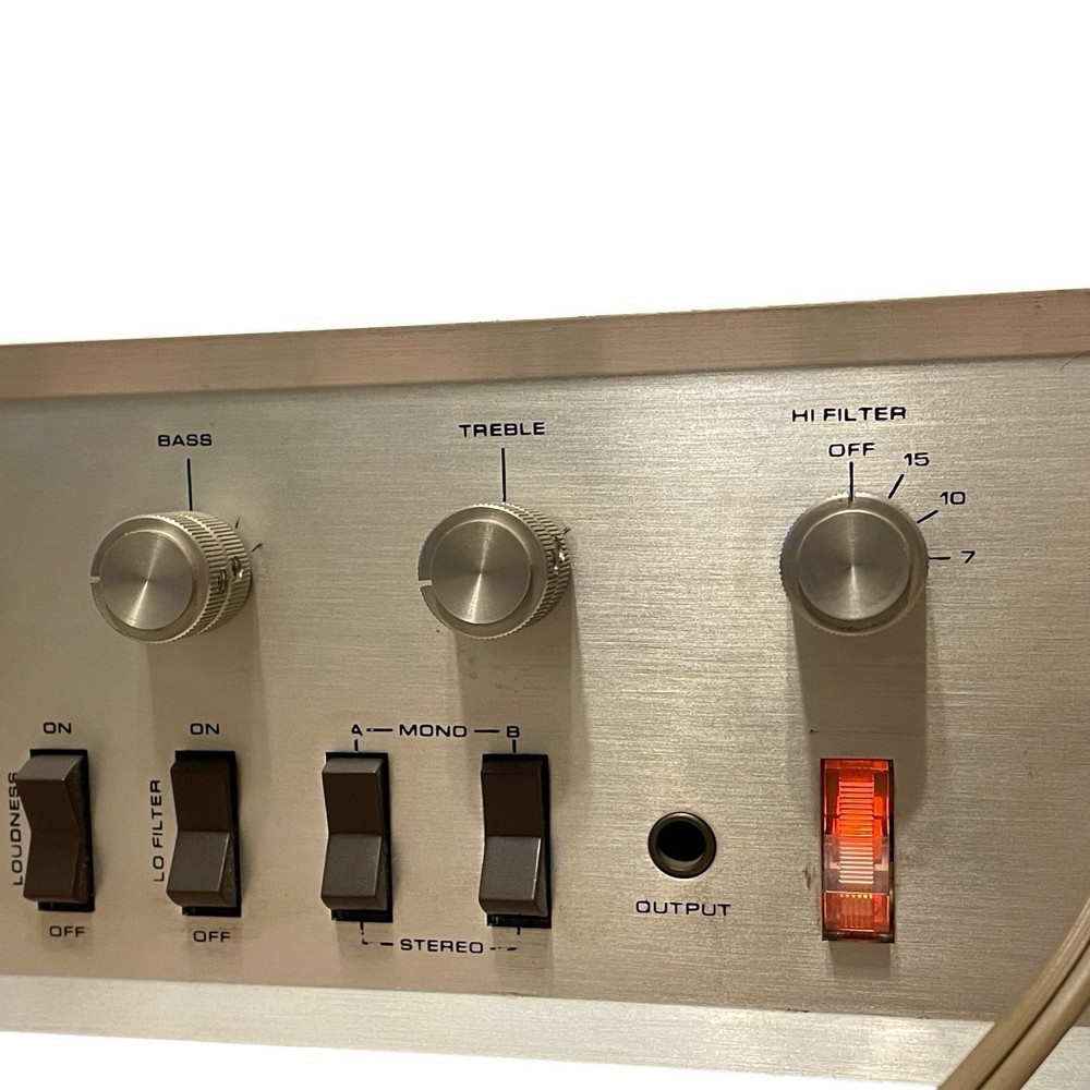 Vintage Dynaco PAT-4 Solid State Stereo Preamplifier Preamp Works