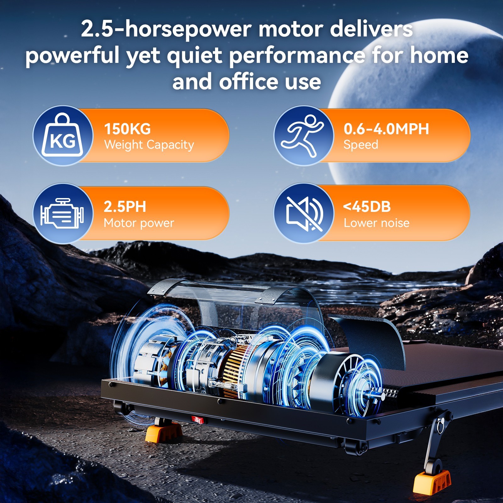 New 10% lncline Walking Pad，4-in-1 Walking Pad Treadmill With remote control