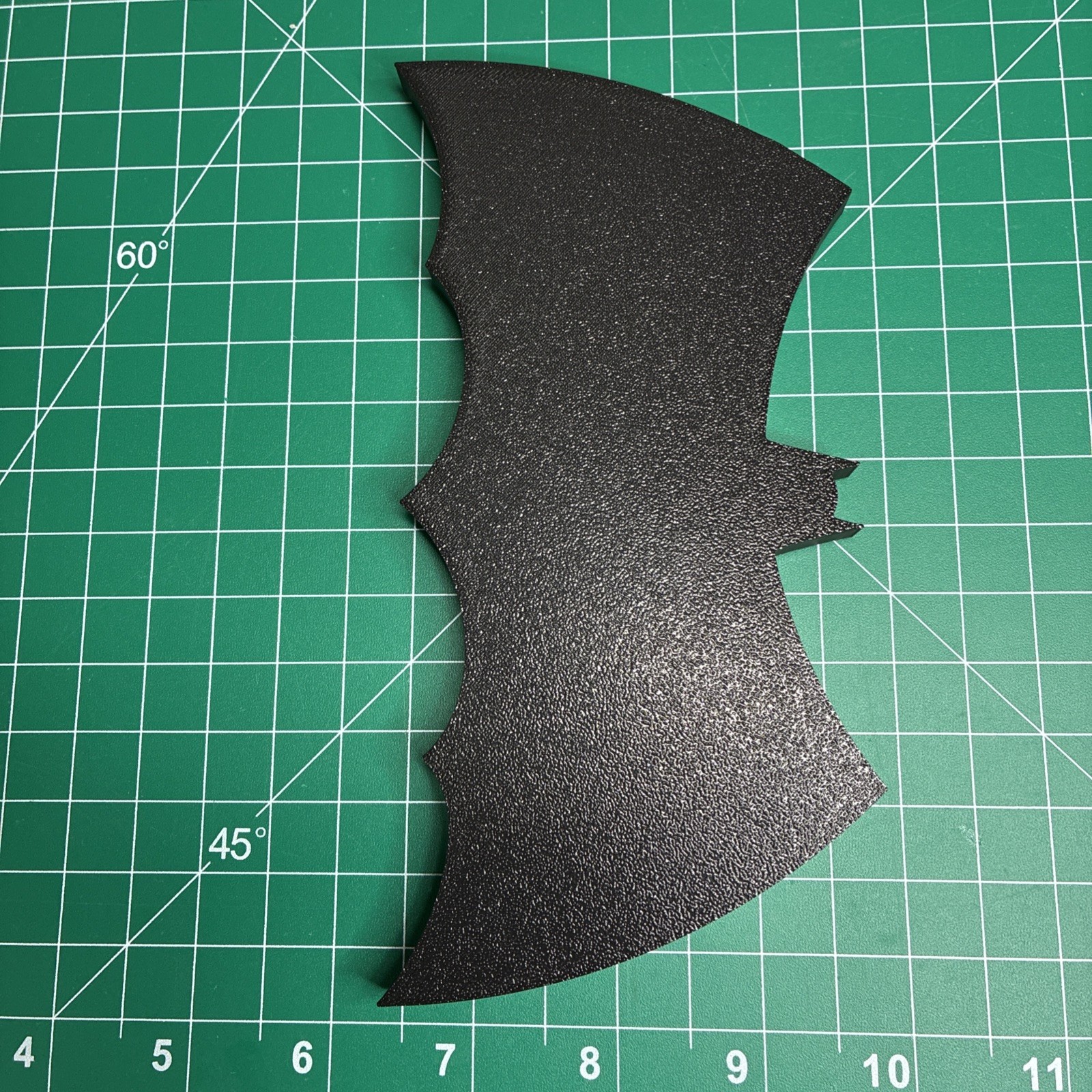 3D Printed DC Batman Fan Art Logo Display Comics #1
