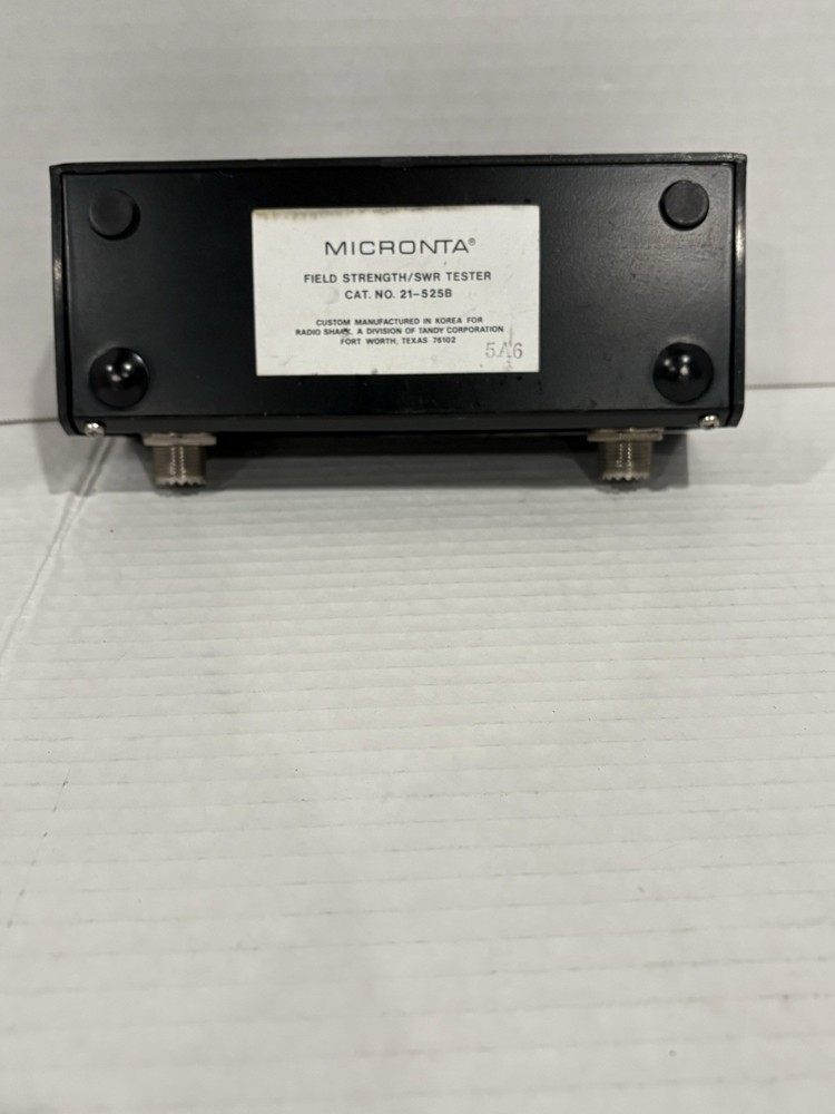 Micronta Field Strength and SWR Tester - No Cords. Untested