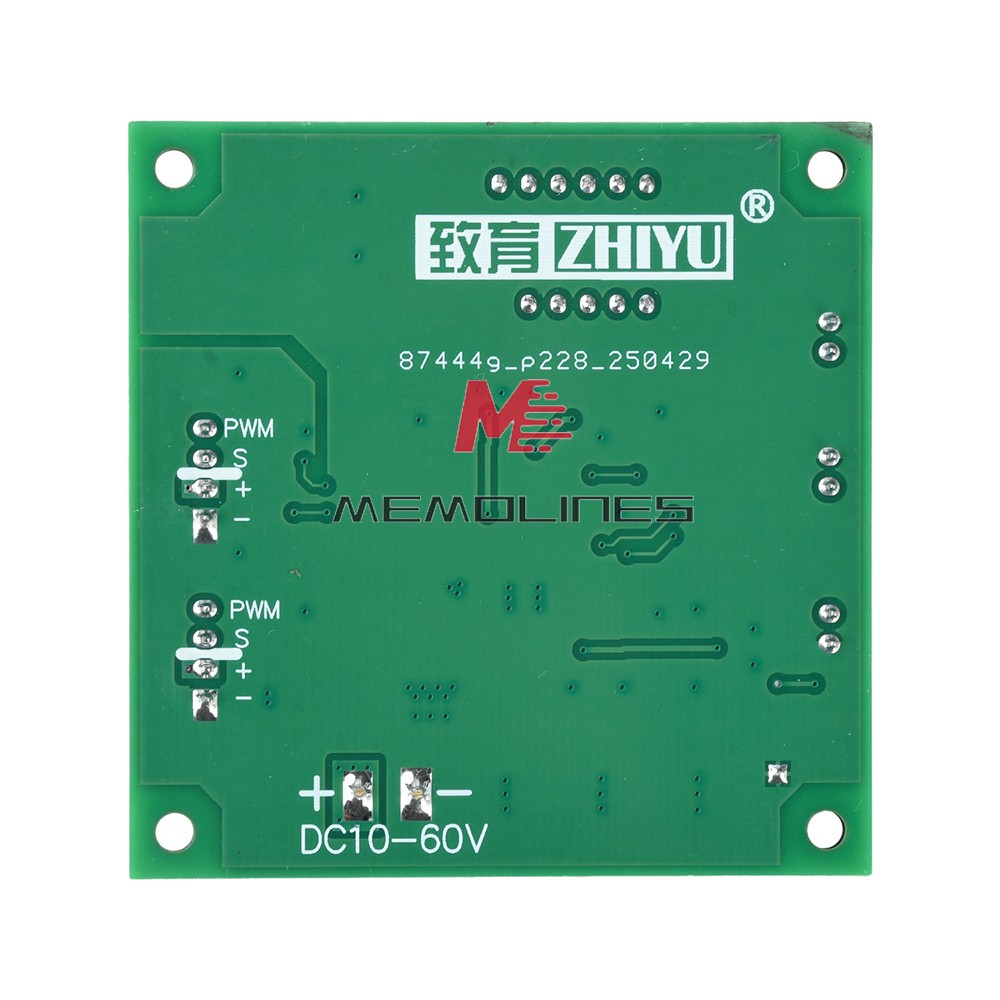 Heat Dissipation PWM 4 Wire Fan Temperature 2-Way Speed Controller Module