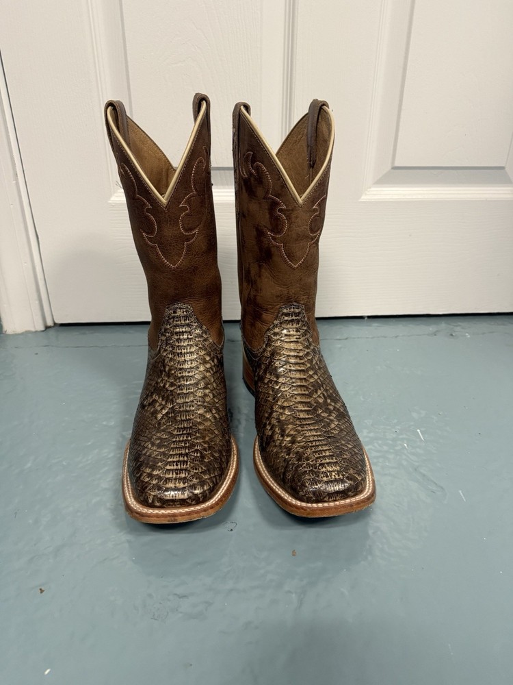 Cody James Exotic Python Western Boots Men's Size US 10 D