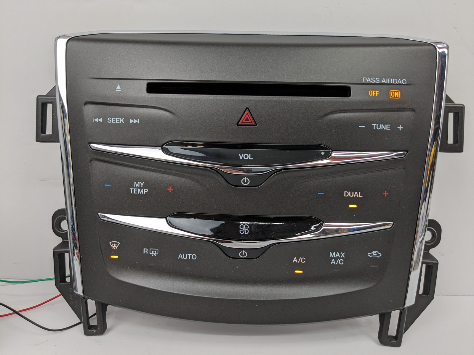 2013-2016 Lincoln MKS OEM Radio Dual Climate Control Panel OEM GET YOURS FIXED!