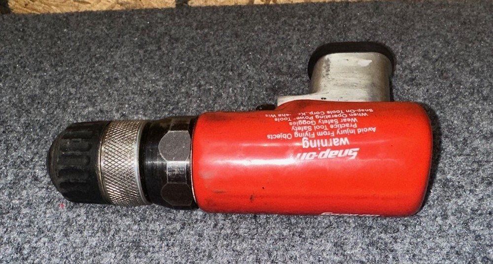 Snap On Tools 3/8" Capacity Reversible Air Drill PDR3A w/ Protective Boot