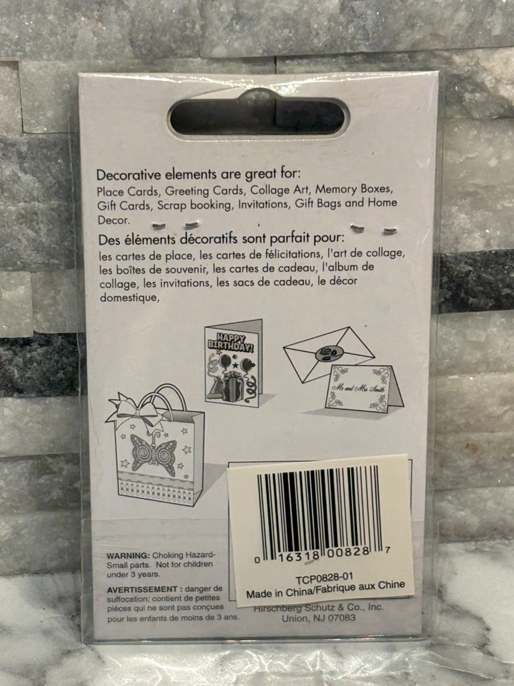 New Vintage The Card Connection Charming Thoughts Decorative Elements