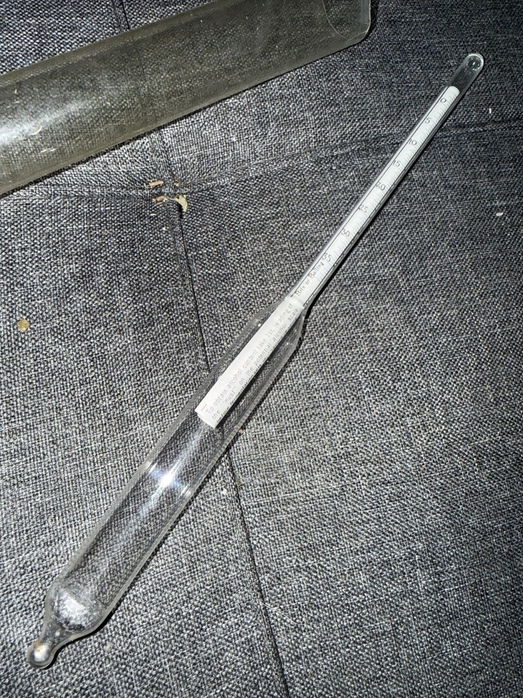 Vintage Hydrometer Set – Complete Testing Kit (3 Pieces w/ Tubes)