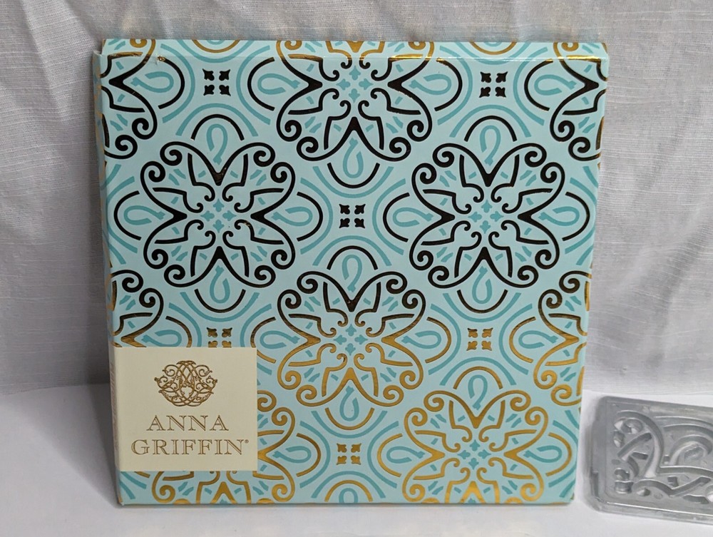 2x Anna Griffin Platform Punch Die & Template Stencil Sets