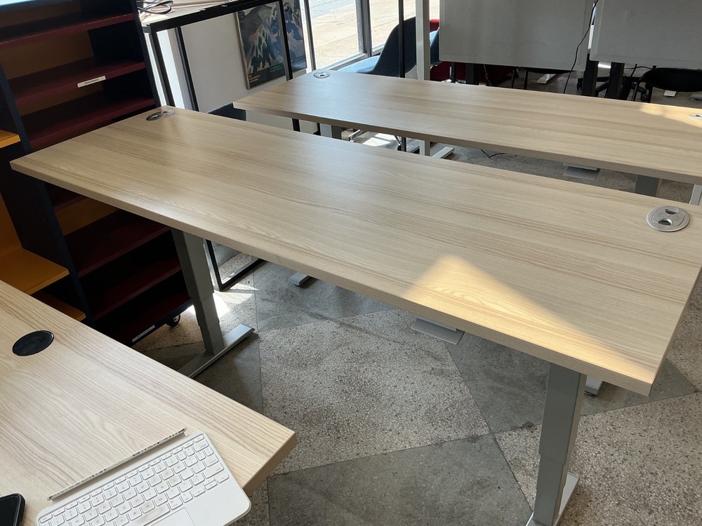 70” x 23” D Pneumatic Height Adjustable Table by Humanscale