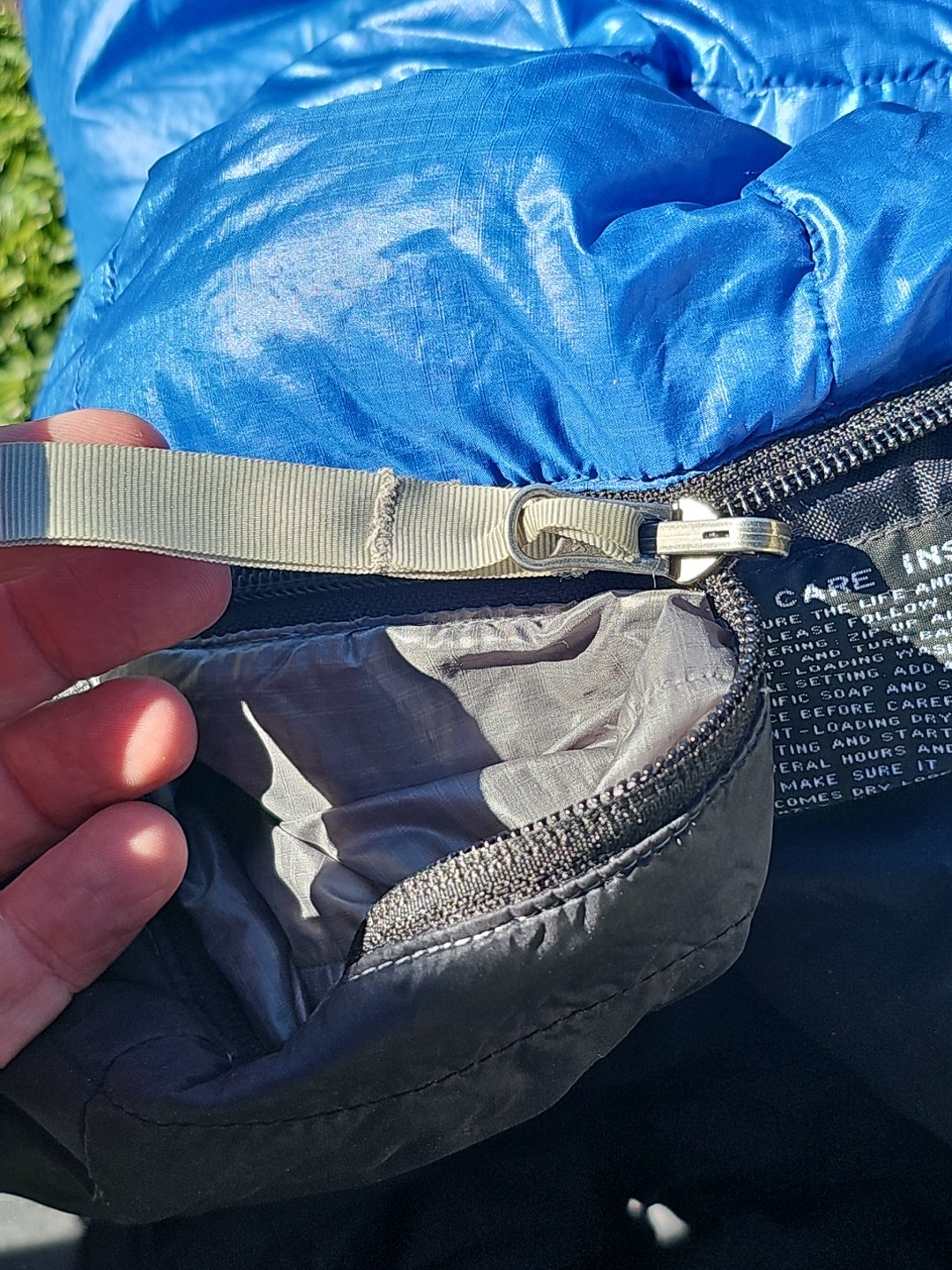 Mountain Hardwear Phantom 32 Degree Sleeping Bag 800 Fill Down Reg Length LZ EUC