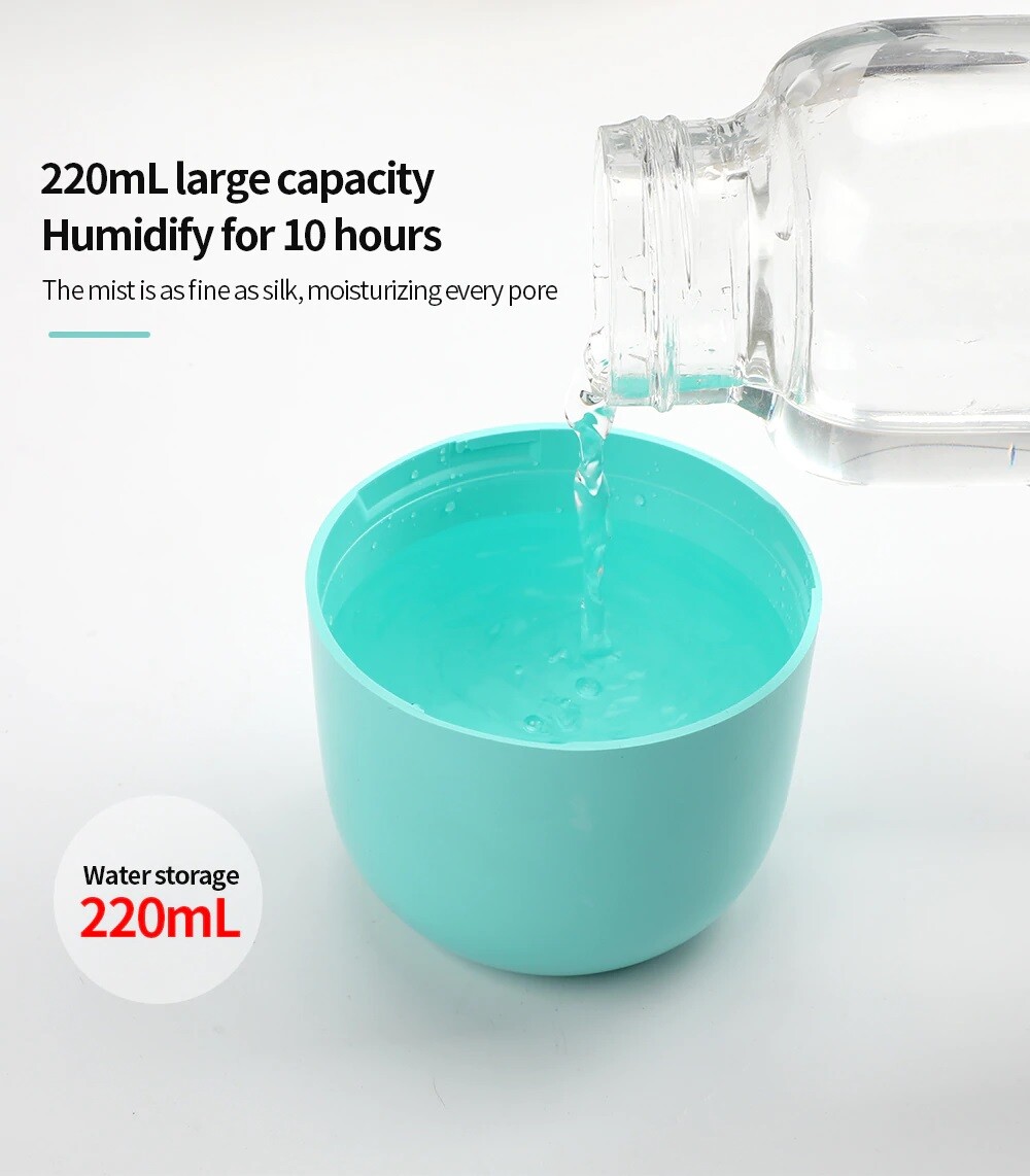 220ml Portable USB LED Mini Car Home Humidifier Aroma Oil Diffuser Mist Purifier