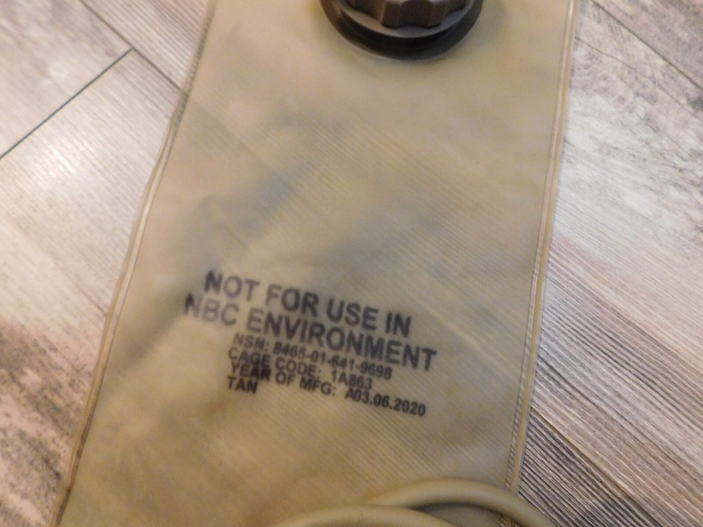 MILITARY 3L TAN HYDRATION BLADDER