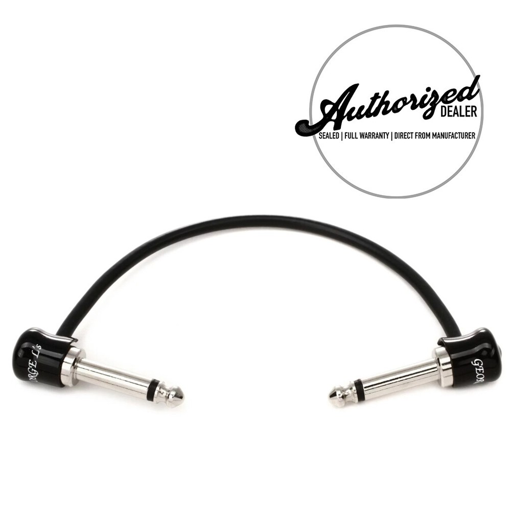 George L's .155 Right Angle Pedalboard Patch Cable | 6 Inch