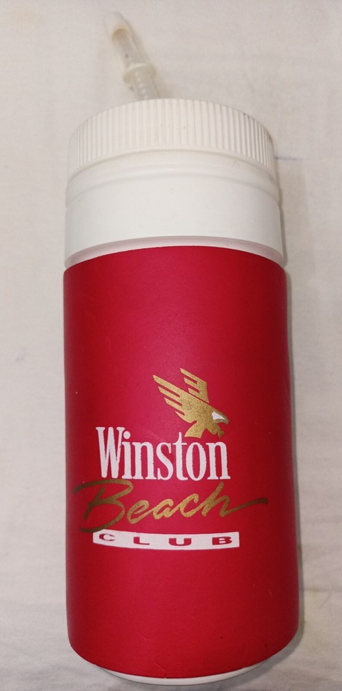 Winston Cigarettes Eagle Beach Club Large Insulated Mug With Straw