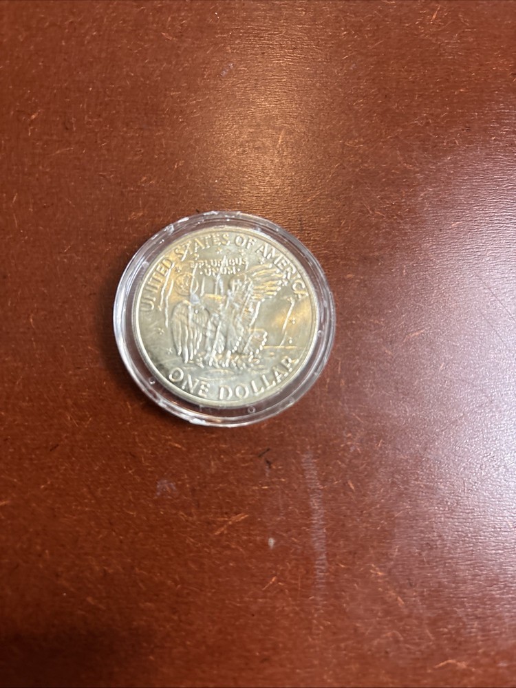 1971-S $1 Eisenhower 40% Silver Dollar Uncirculated - RAW - Encapsulated