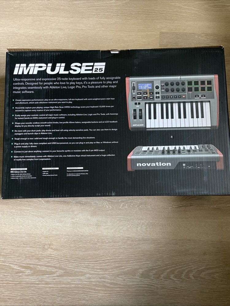 Novation Impulse 25 Controller Keyboard