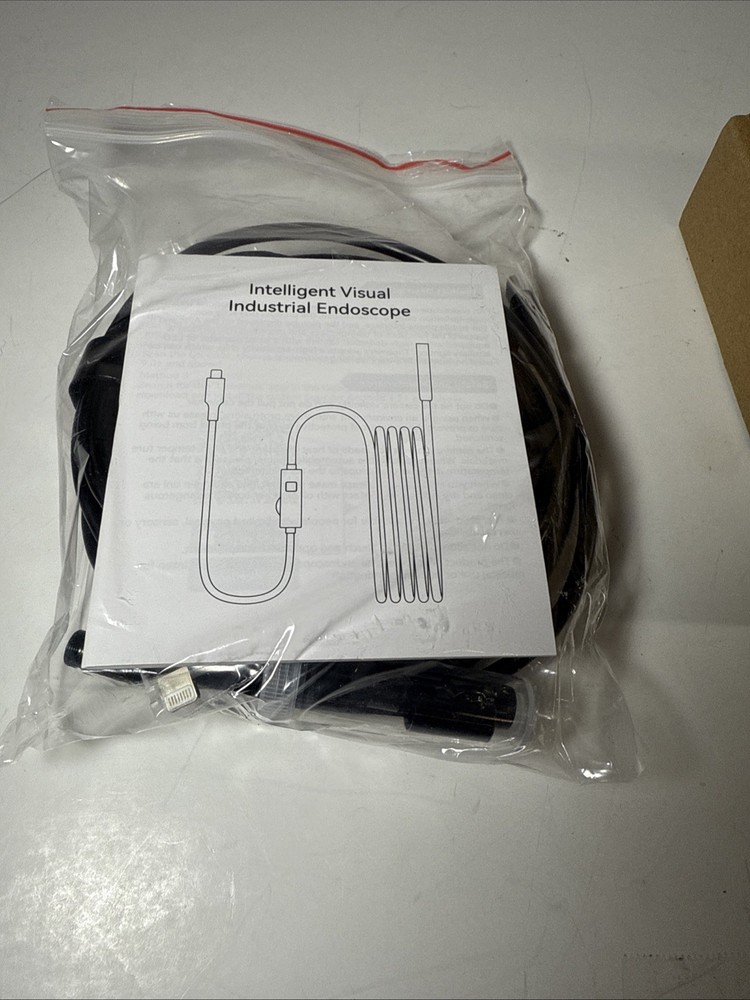 16ft USB-C Direct Plug To Borescope Endoscope Inspection Camera With Hooks and M