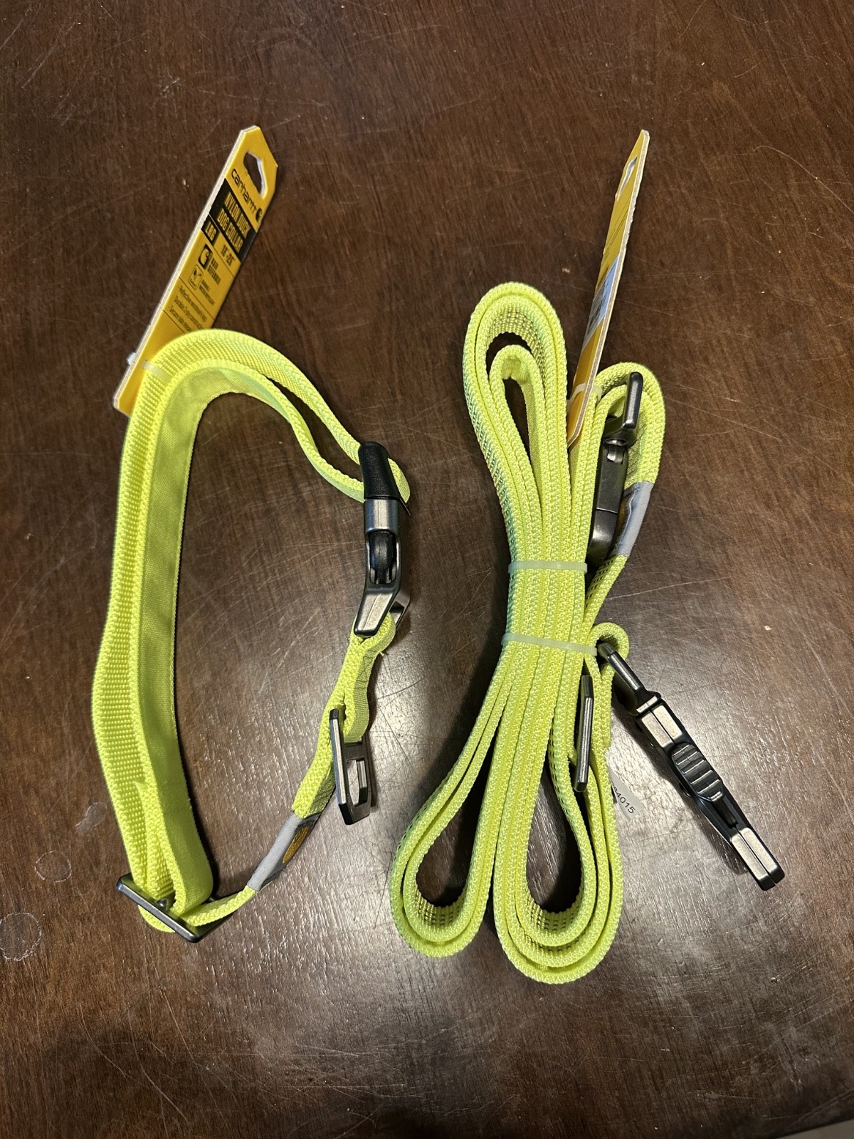 Carhartt Nylon Duck Dog Leash Large 6ft X 1in and Collar (18'-26")