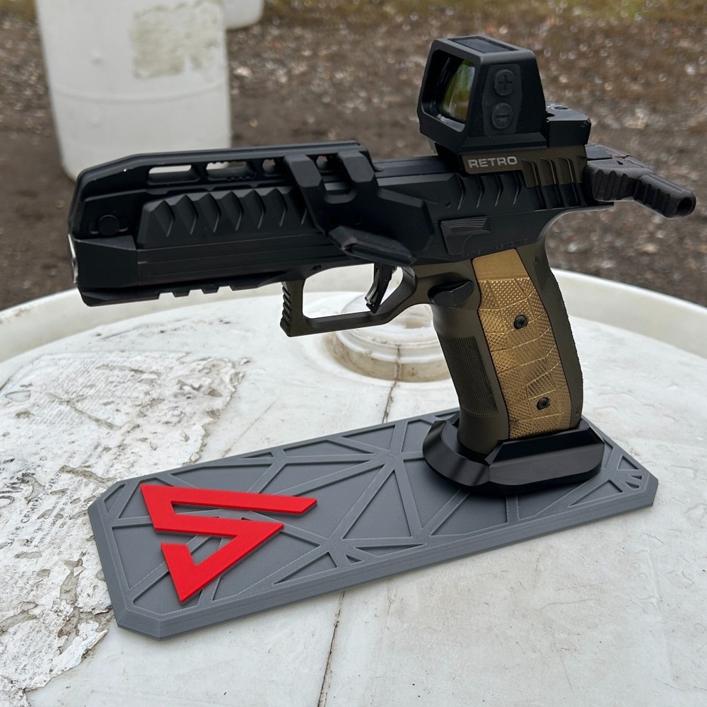 Laugo Arms Alien Pistol Stand Display Cortech Armory