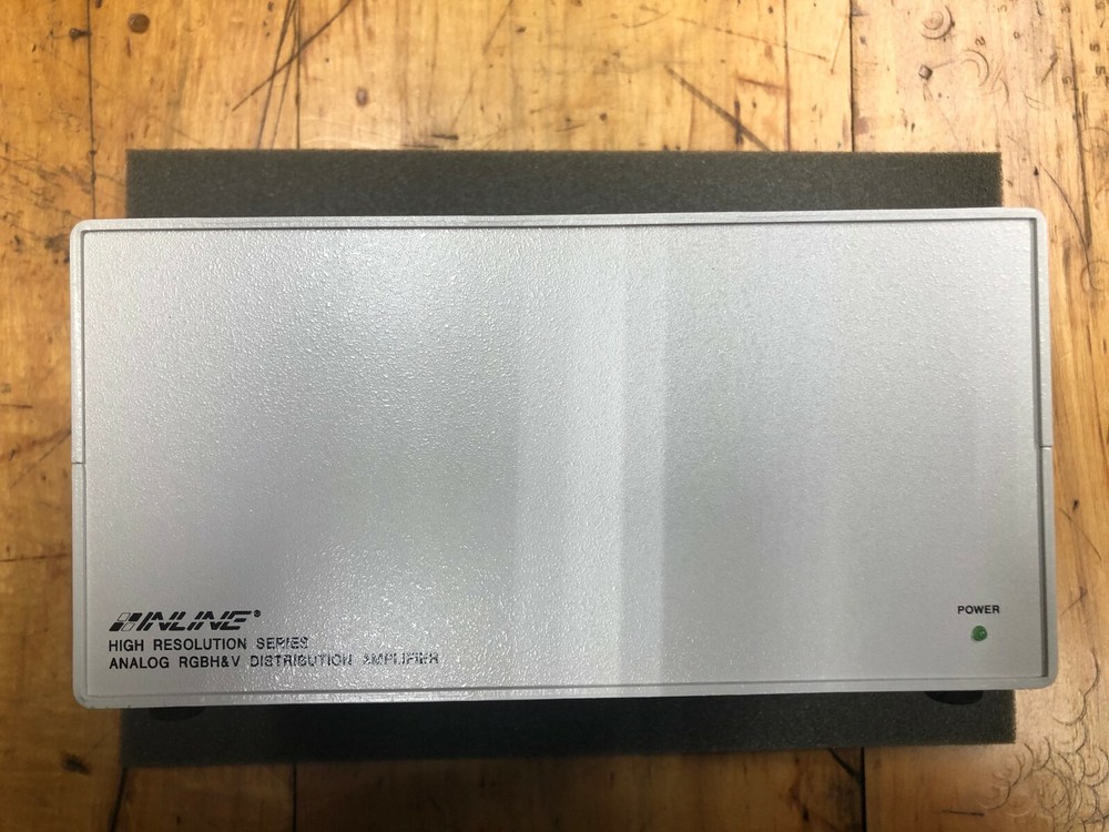 NEW!!! INLINE IN3254 IN3256 HIGH PERFORMANCE Analog Distribution Amplifier NIB