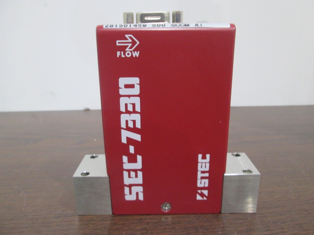 Stec, SEC-7330, 500 SCCM, AR, 9-Pin Mass Flow Controller, Used