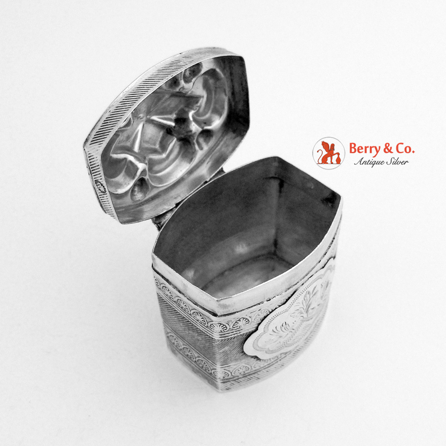 Dutch 800 Silver Peppermint Box