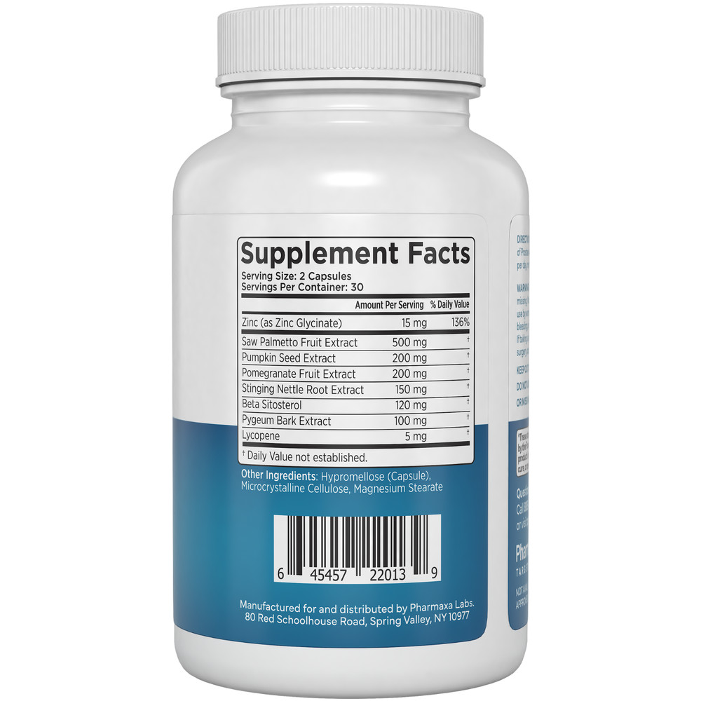 Prostara Multi-Action Prostate Support Supplement - 60 Capsules