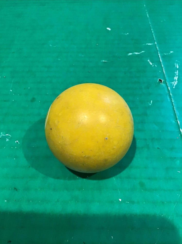 VTG Replacement Billiard Pool Ball 2 1/4" Diameter Number 1 Yellow Solid (C)