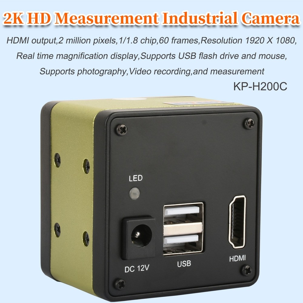 KOPPACE HD Measuring Microscope Industrial Camera 2 Million Pixels HDMI Output