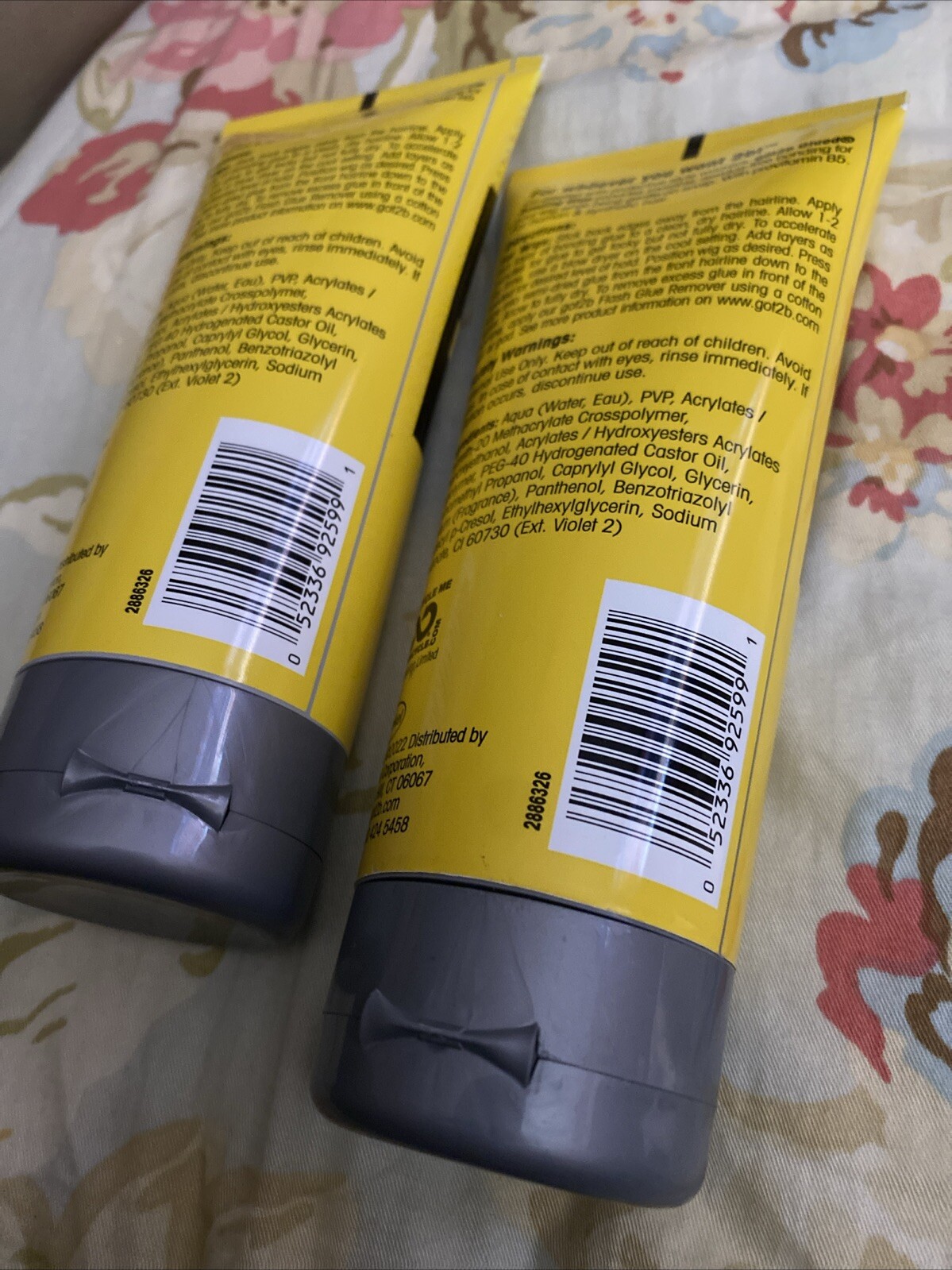 Got2b Glued Bonding Glue, For Protective styles, Gentle, Wig Glue 6 oz-lot Of 2!