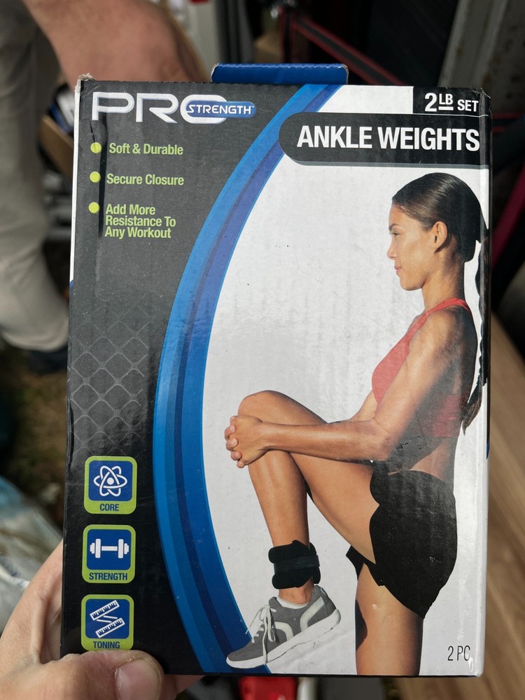 Pro Strength Ankle Weights 2 Lb Set