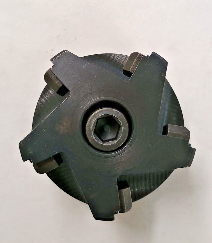APT 3" Cut Dia 1" Arbor 2" Max Depth Indexable Square Shoulder Face Mill