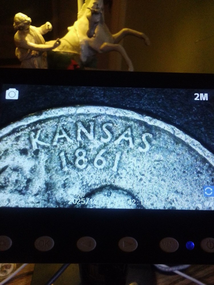 2005 Kansas Major Mint Error Quarter