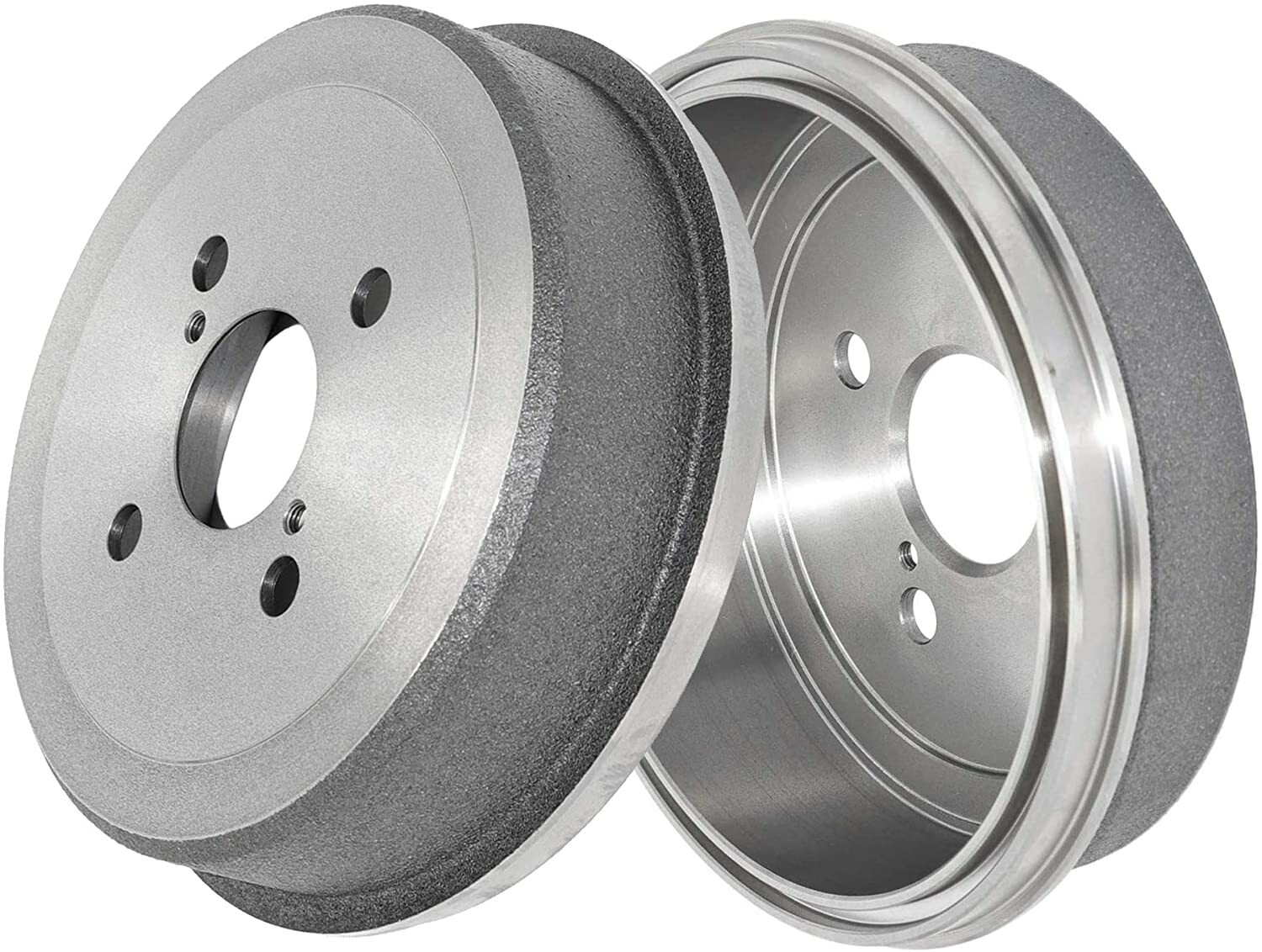 Front Drilled Brake Rotors Rear Drums for 1993 - 2002 Toyota Corolla Chevy Prizm