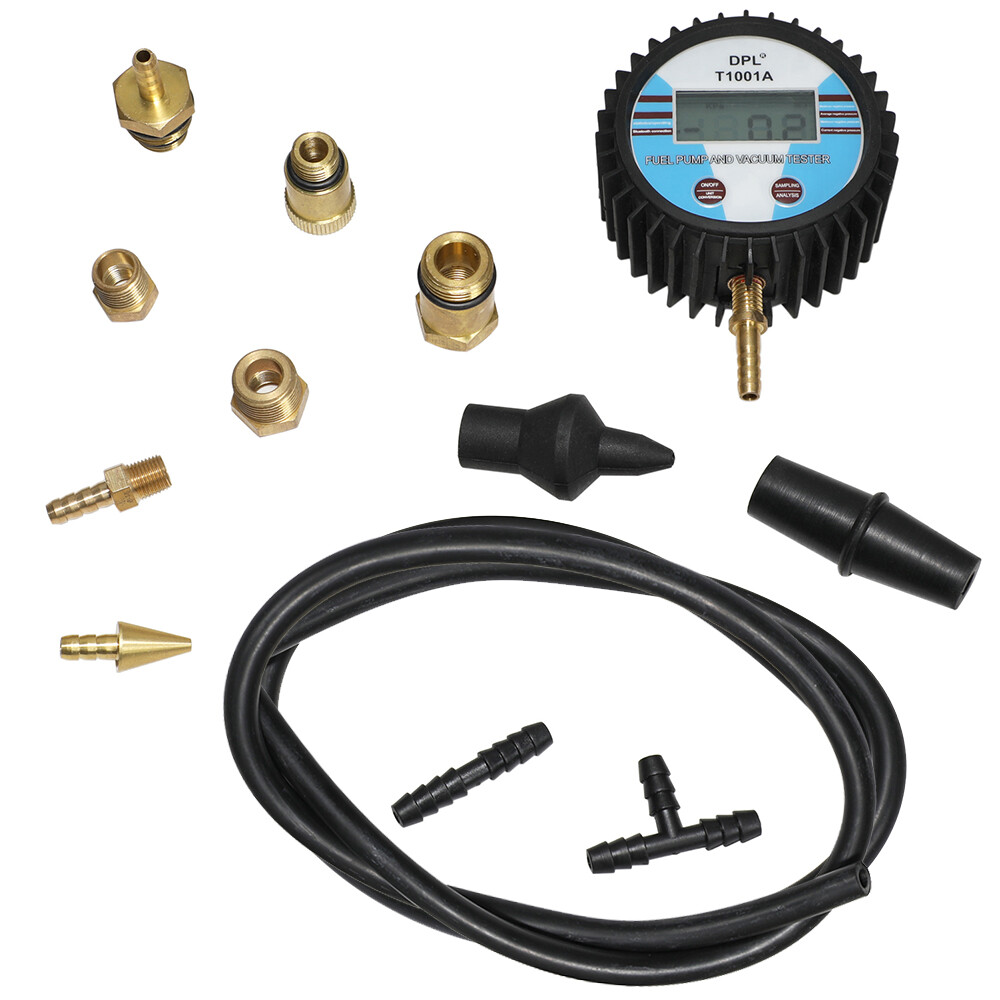 Digital Exhaust Back Pressure Tester Kit for Catalytic Converter Vacuum Fuel