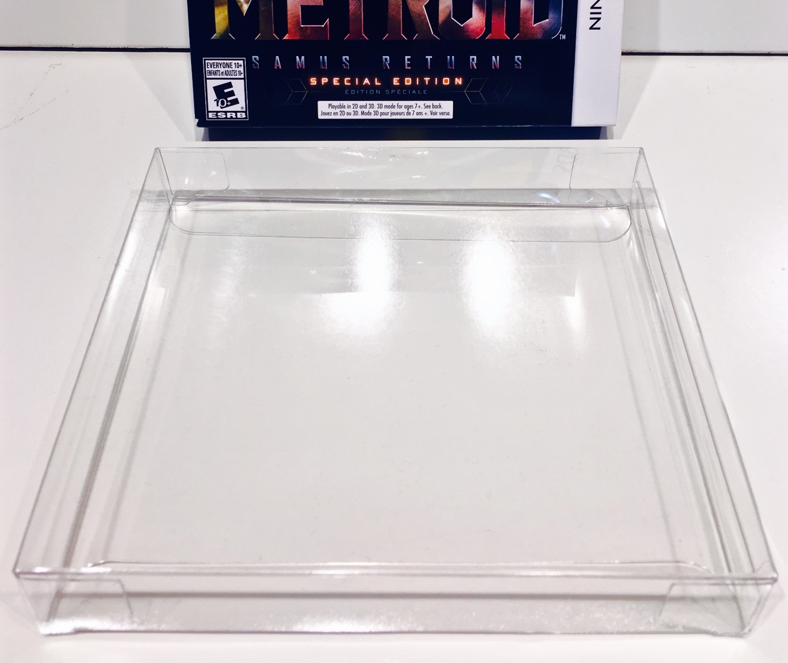 1 Box Protector for Metroid Samus Returns Special Edition Nintendo 3DS NTSC ONLY