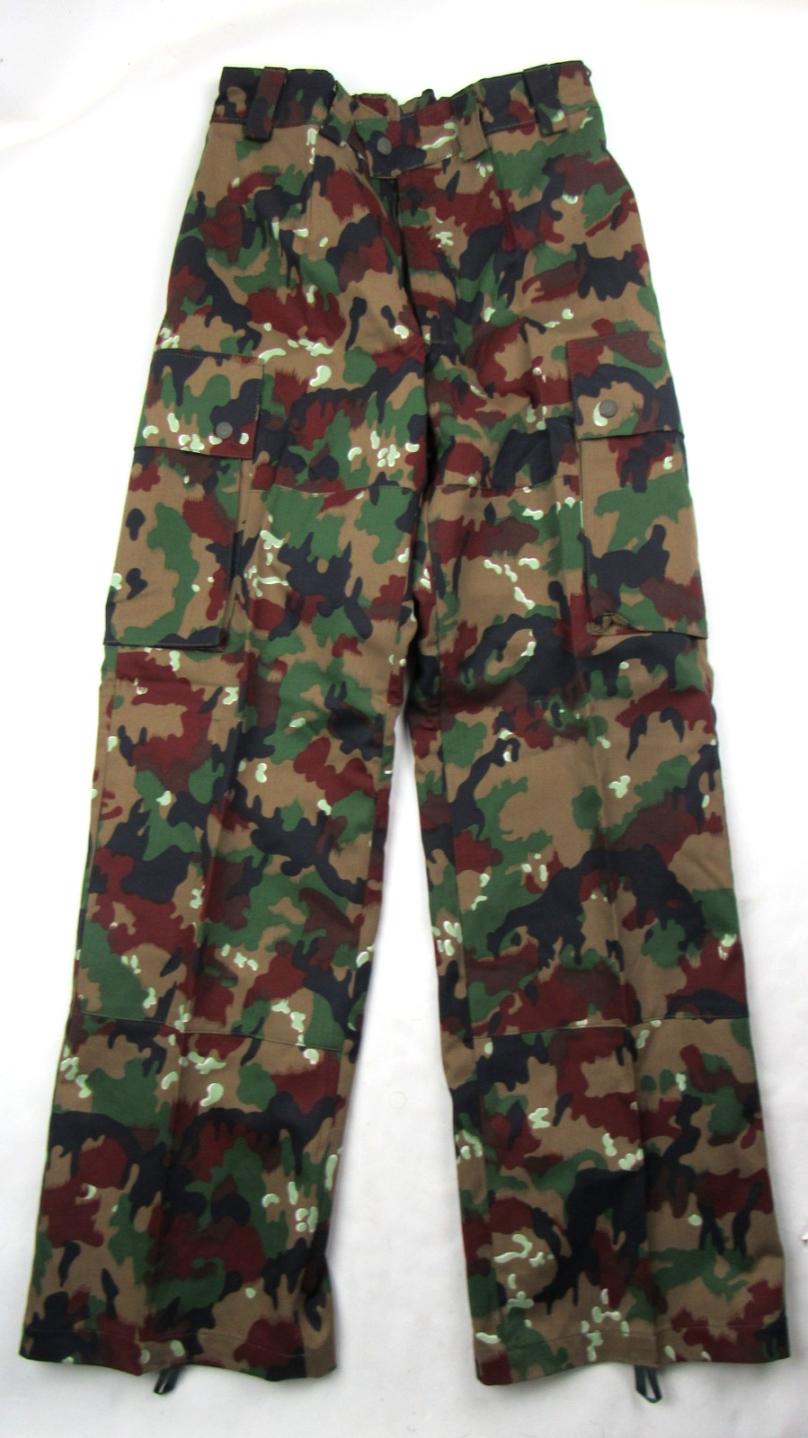 Vtg NOS New Swiss Army Alpenflage Combat Pant Camouflage Field M83 40/80 Sz S-L
