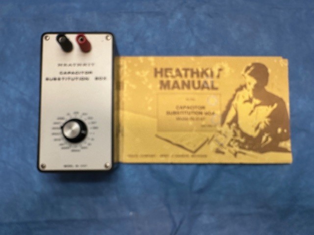 HeathKit capacitor substitution box IN-3147