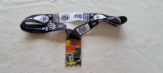 CONQUEROR CHALLENGE MEDAL - EASTER ISLAND - VERY NICE !!