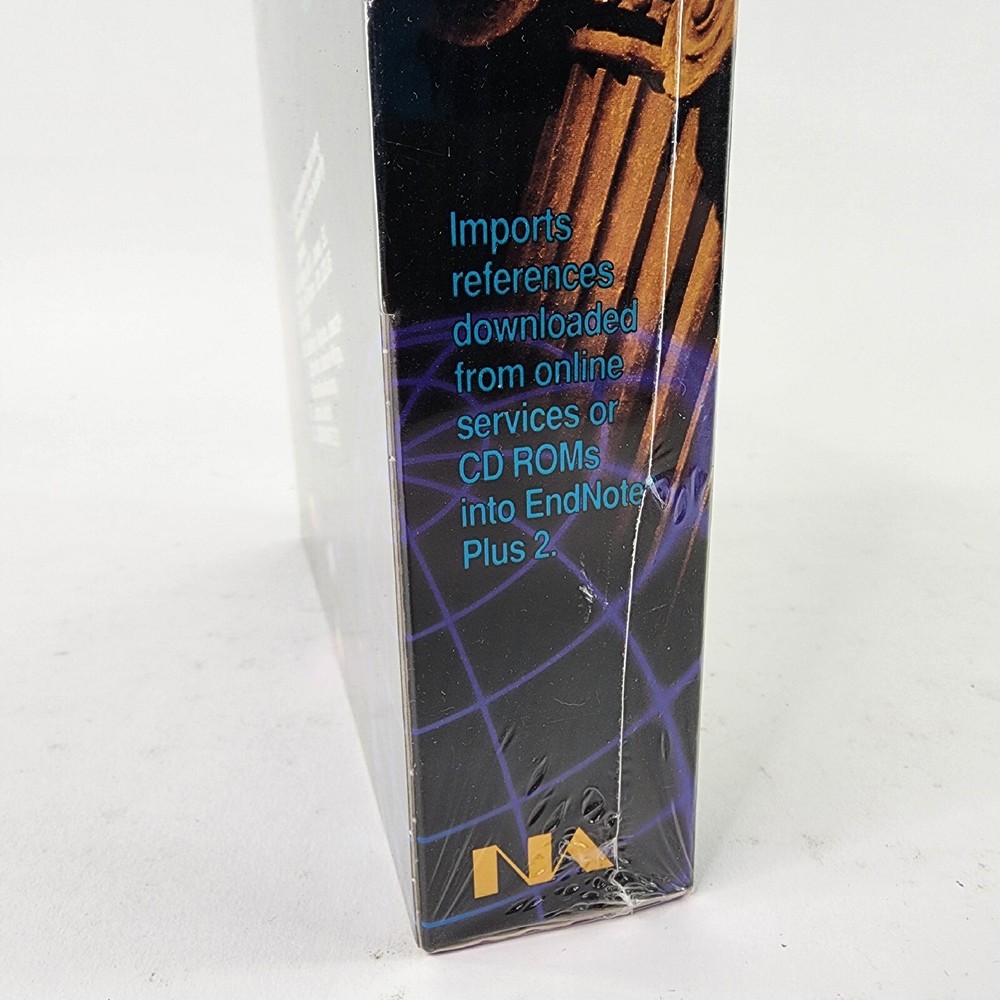 ENDLINK 2 Macintosh Software for EndNote reference/bibliography 1994 SEALED NEW