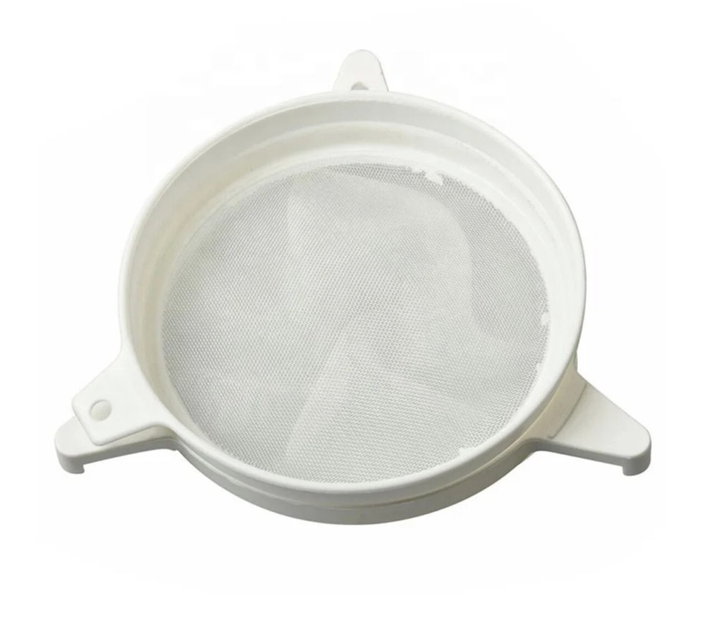 Honey Filter , Plastic & Nylon Mesh , Strainer Filter Double Sieve, Beekeeping