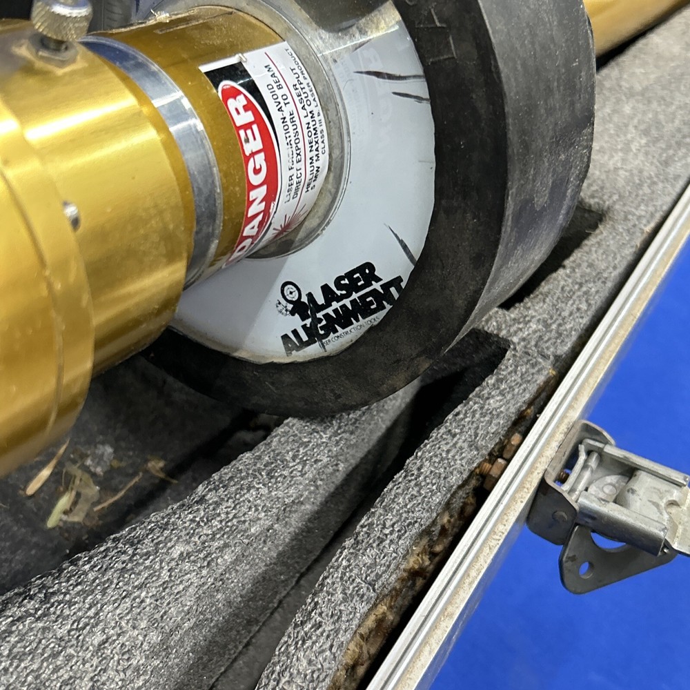 Brass laser alignment tool beacon 2000 Untested in hard case