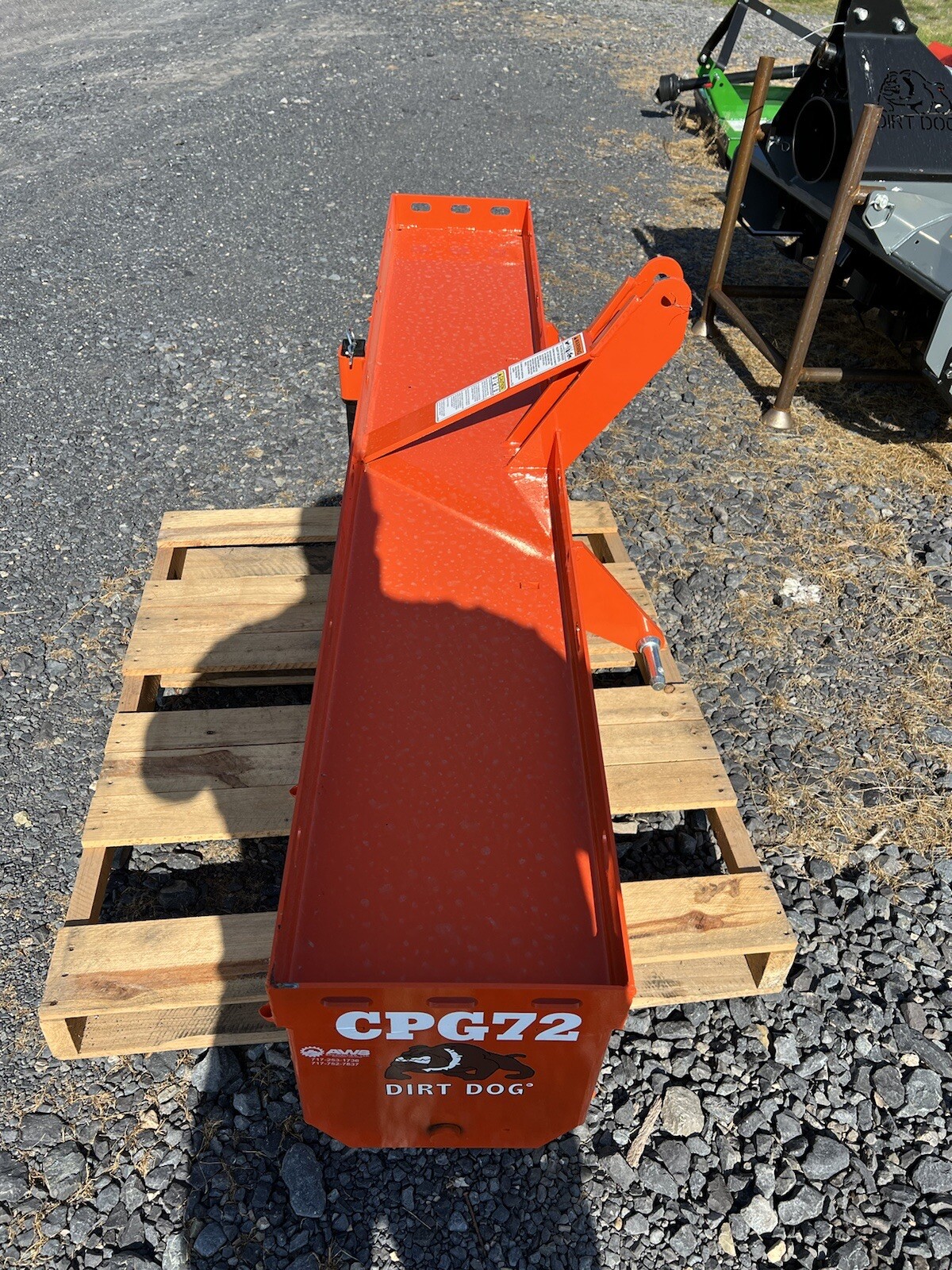 New Dirt Dog Plug Core Aerator 6' in Orange