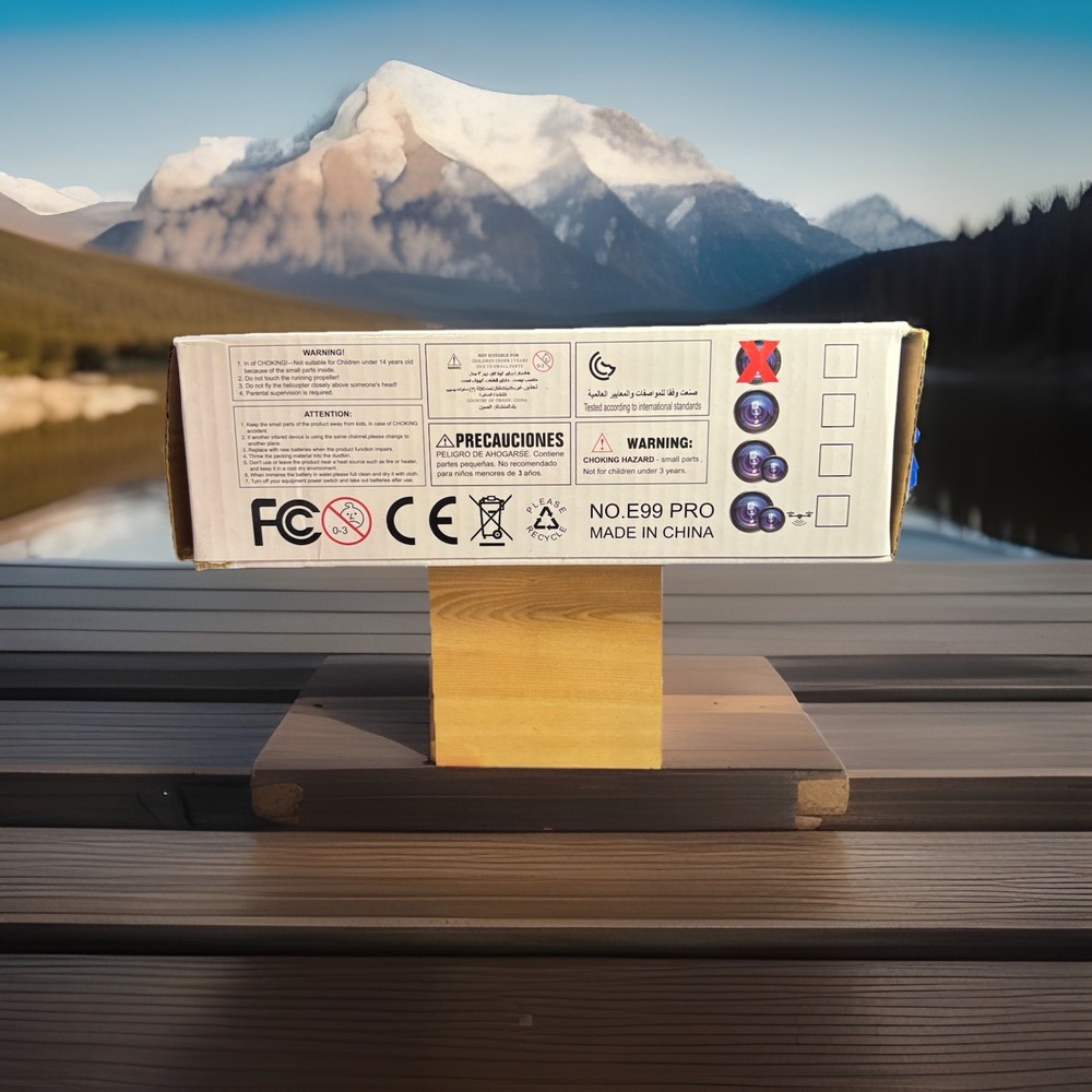 K3&E99 Pro Foldable, Dual Cameras Obstacle Avoidance Remote Control- FREE SHIP