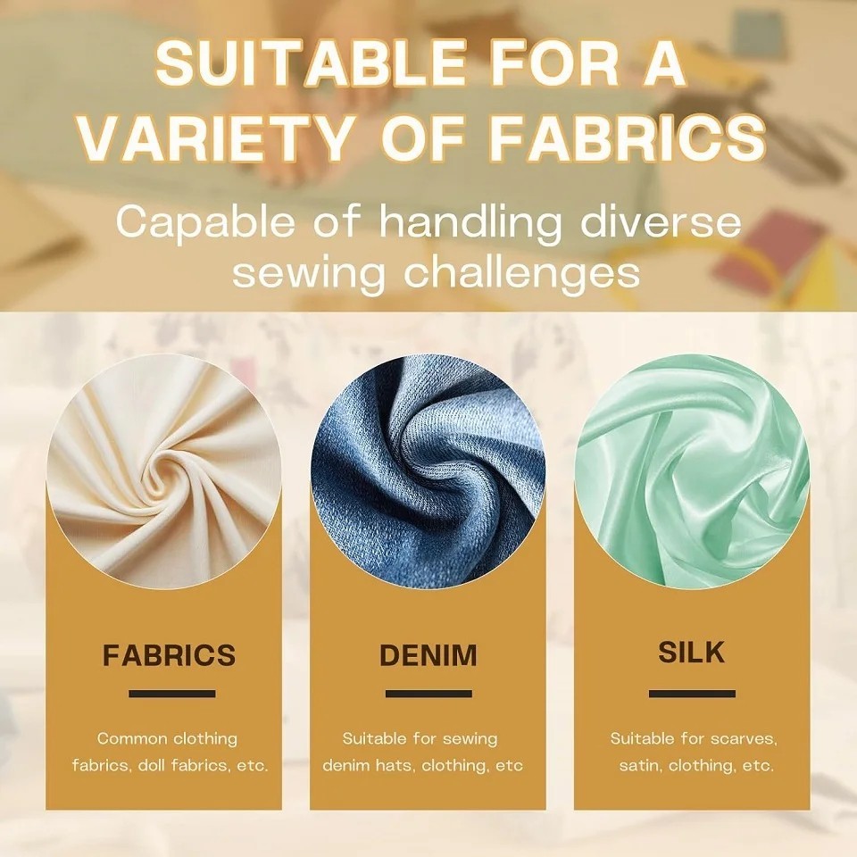 37PCS Sewing Tool Set, Needles Thread Hand Repair Tool, Portable Sewing Kit