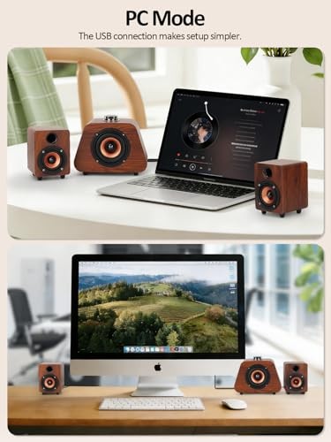 Computer Speakers, Mini PC Speaker with subwoofer,2.1 USB Powered Desktop