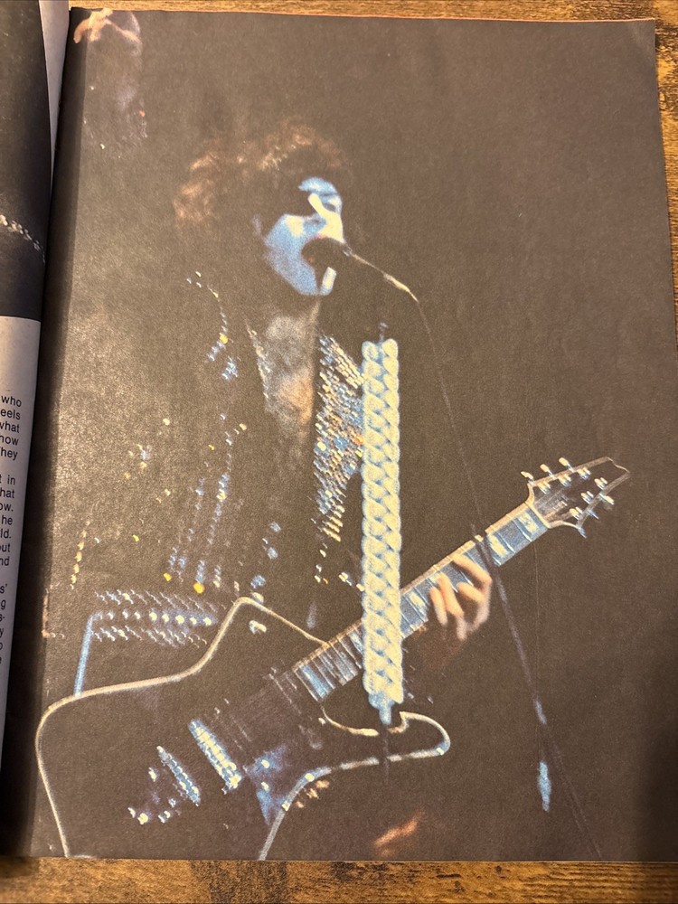 Teen Favorites presents KISS And Others - No. 1, 1988, Centerfold poster intact