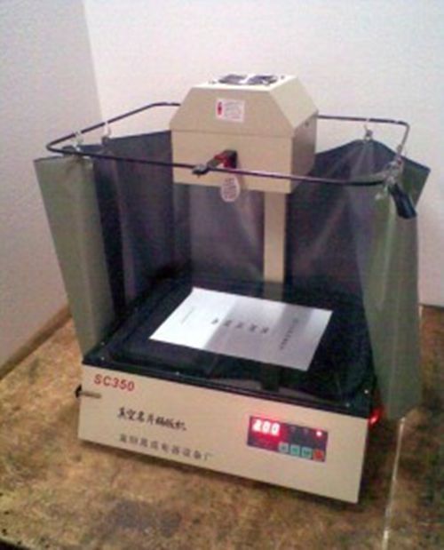 37*28cm Precise Vacuum UV Exposure Unit Screen Printing Machine b