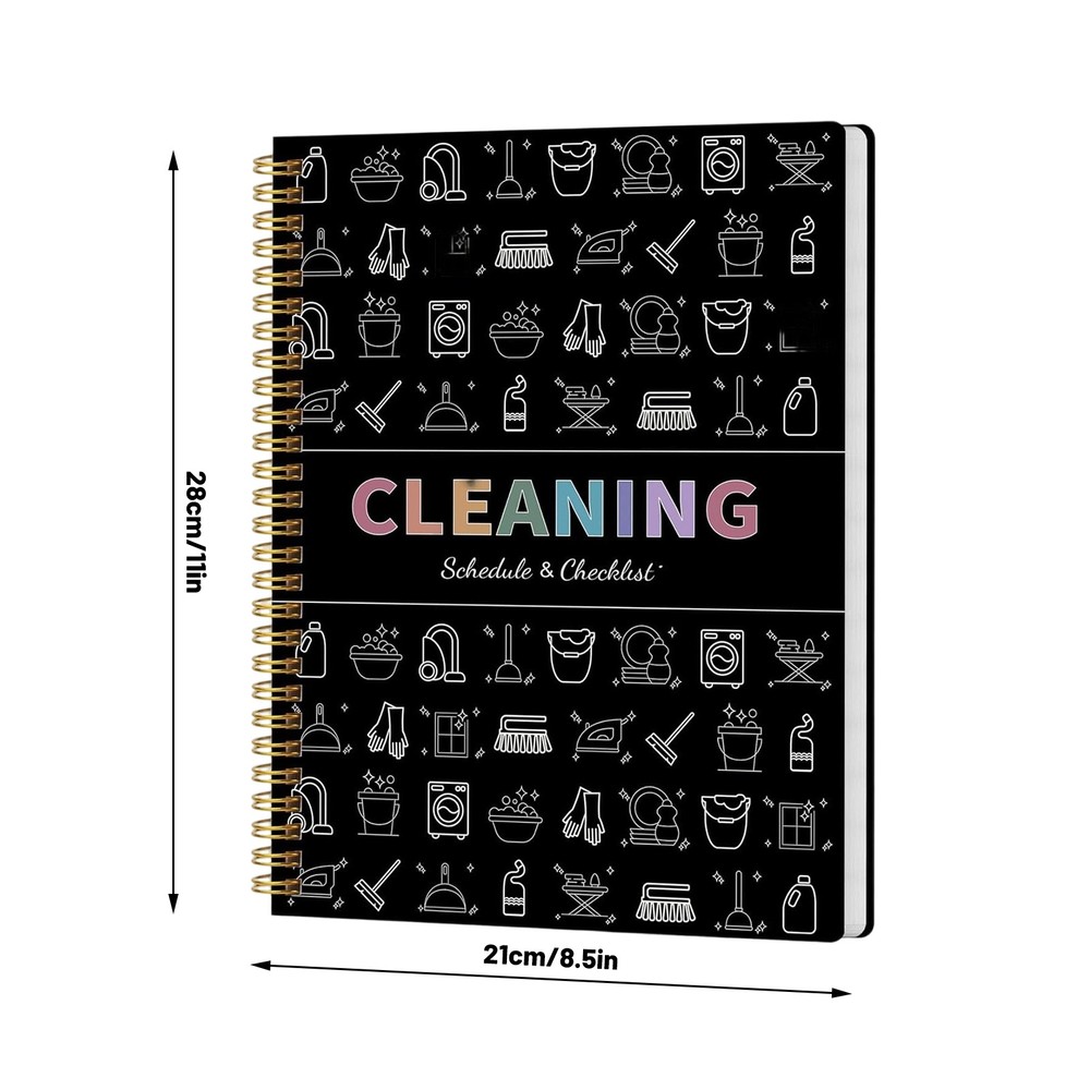 Annual Cleaning Planner Bundle Household ADHD Cleaning Schedule Plan Checklist