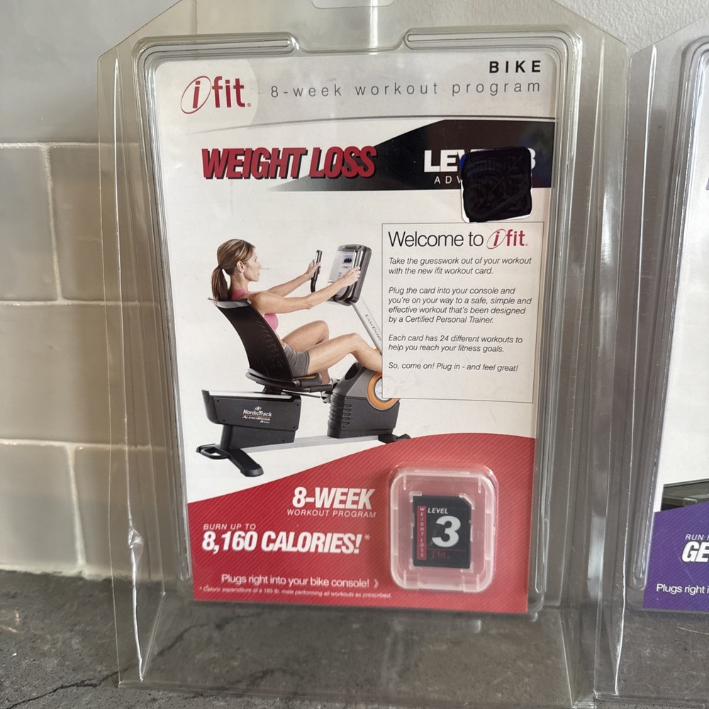 iFit Weight Loss 8 Week Workout Program Level 3 Advanced Biking Running Cardio