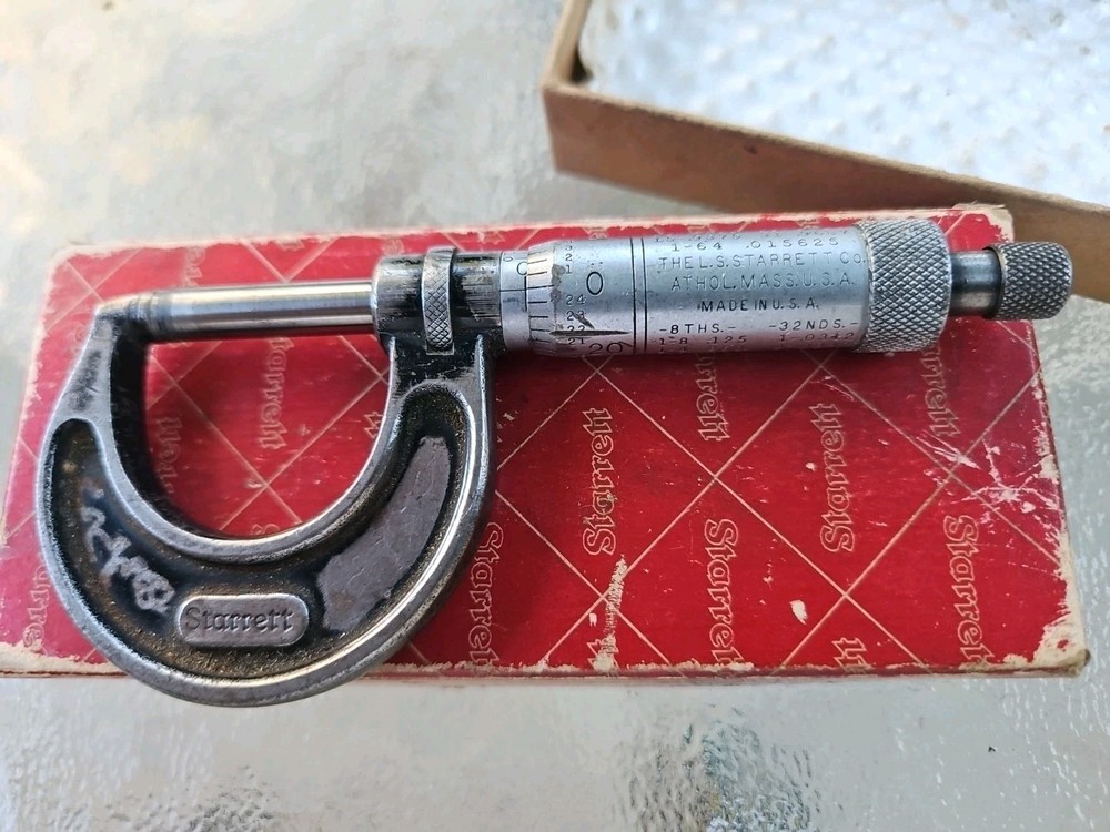 Starett Micrometer 436RL-1 MICROMETER